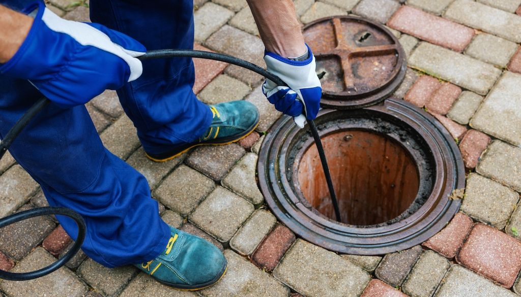 Hydro Jetting in Schall Circle